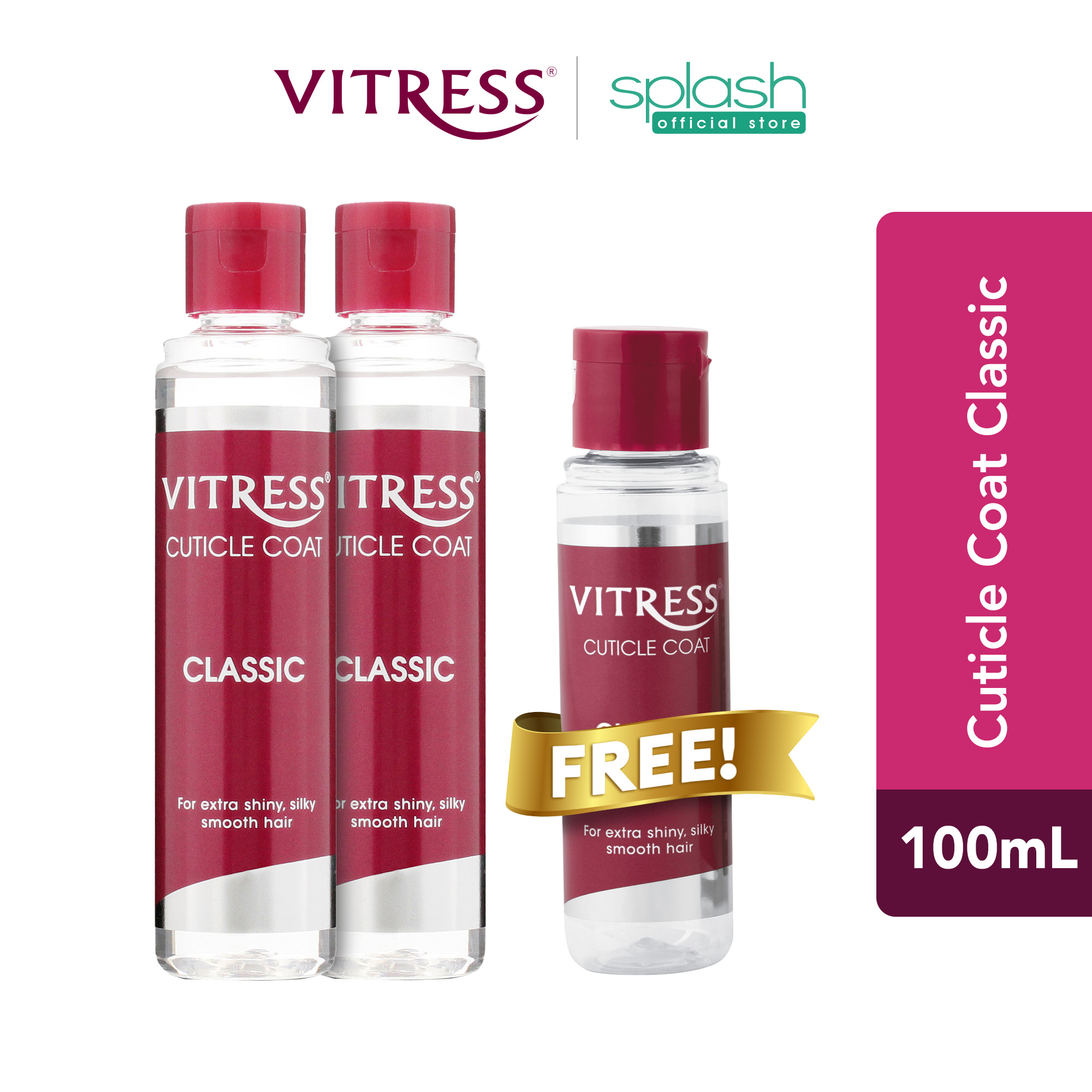 VITRESS CUTICLE COAT CLASSIC 100ml×5本 Vitress Classic Cuticle Coat 100 mL
