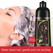 One Wash Black! Hair Shampoo - Instant Black Color, 500ML