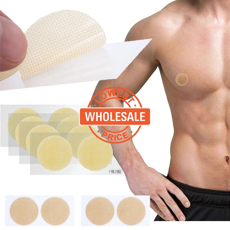 20pcs Nipple Stickers Invisible Chest Stickers Protective Disposable Nipple Stickers for Outdoor Sports,Temu