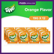 Tang Instant Drink Mix - Orange Flavor 19g with Vitamins and Minerals C, D, and Zinc