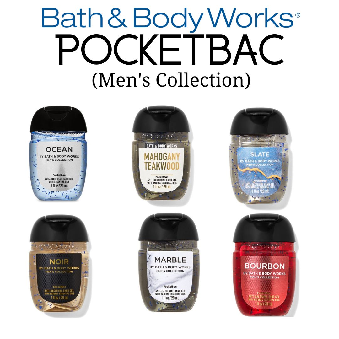 Bath Body Works Pocketbac Hand Gel Sanitizer Mahogany Teakwood