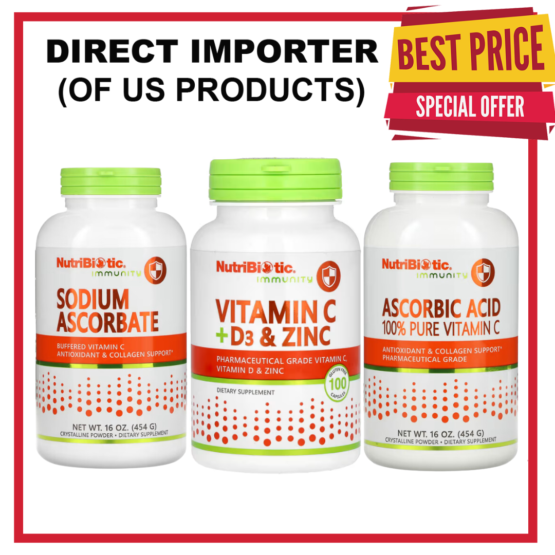 NutriBiotic Immunity Boost with Vitamin C, D3, and Zinc