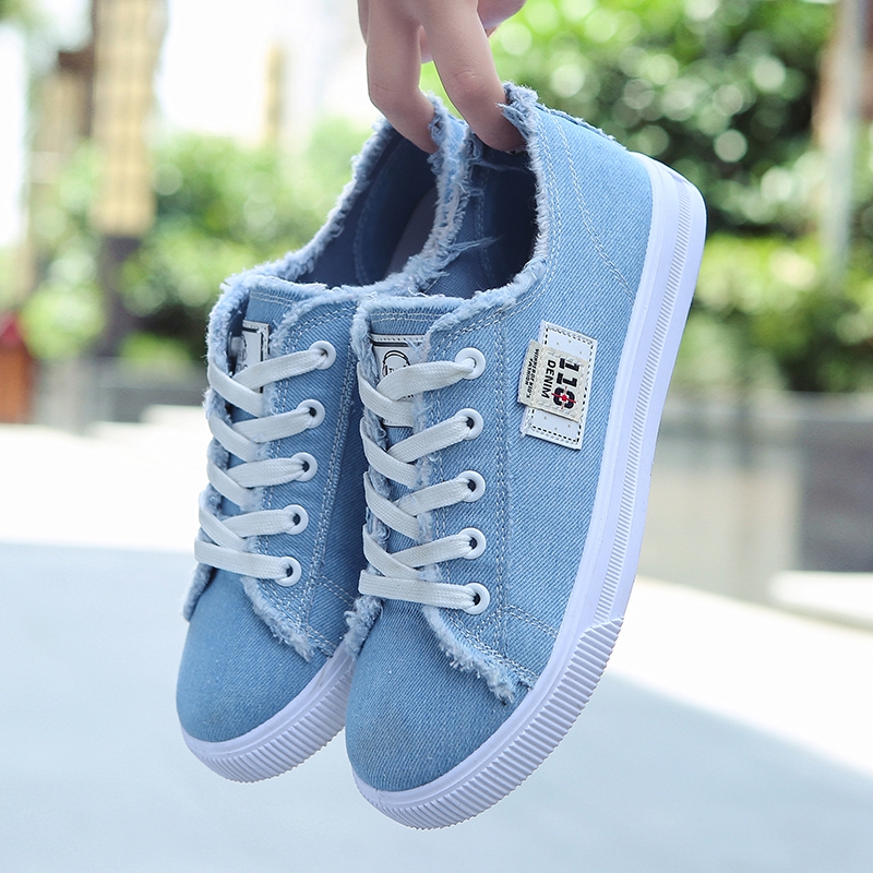blue aesthetic shoes