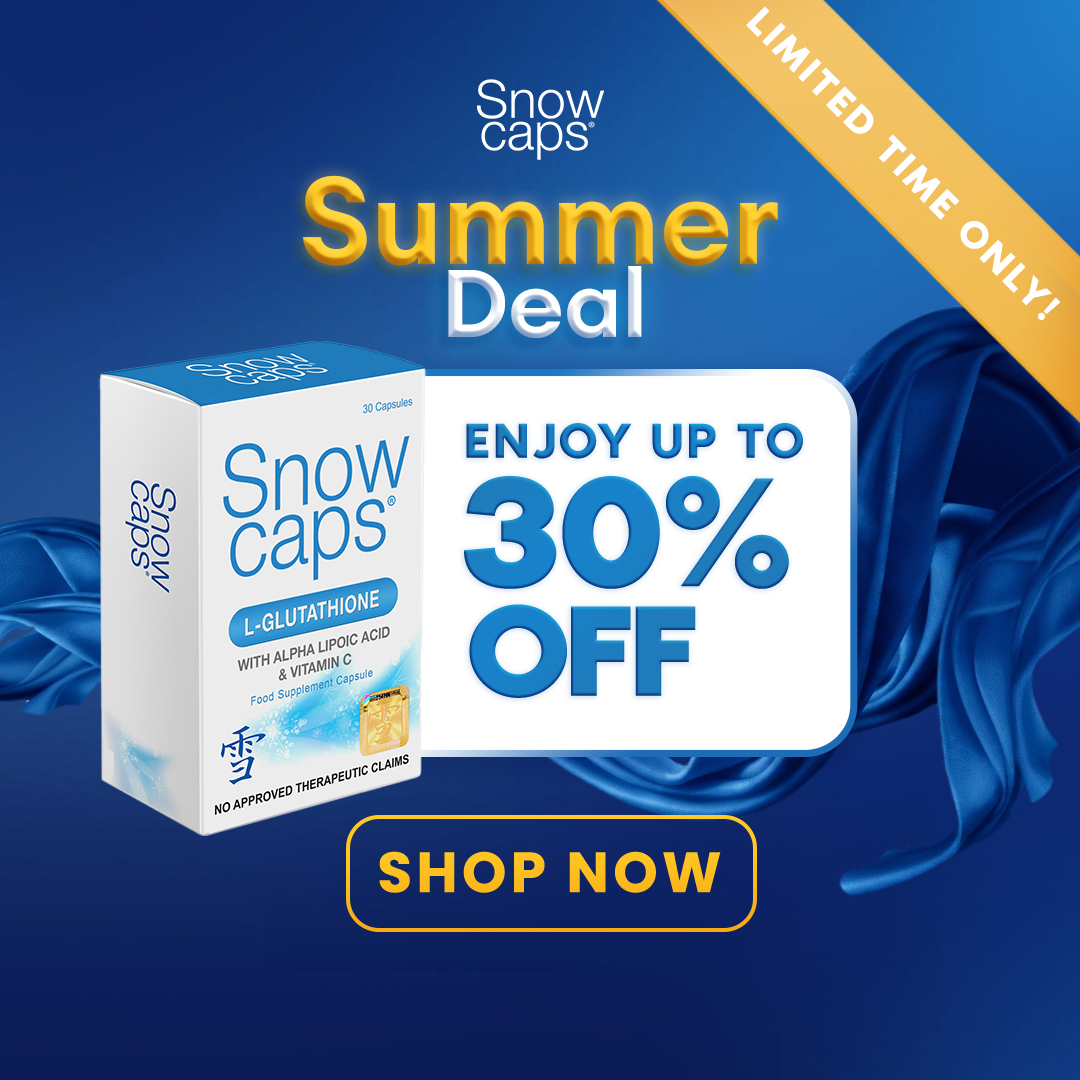 snowcaps glutathione review SnowCaps Premium L-Glutathione 500MG (30caps) w/ FREE Snow Skin Whitening  Soap
