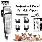 Kemei Professional Pet Hair Clipper - Low Noise Trimmer