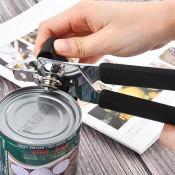 Stainless Steel 3in1 Can Opener, Multi-Function, Silver (Brand: N