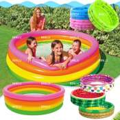 INTEX Family Inflatable Swimming Pool with Electric Pump - BINLU