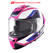 LS2 Motorcycle Full Face Helmet F800 Techy Graphics