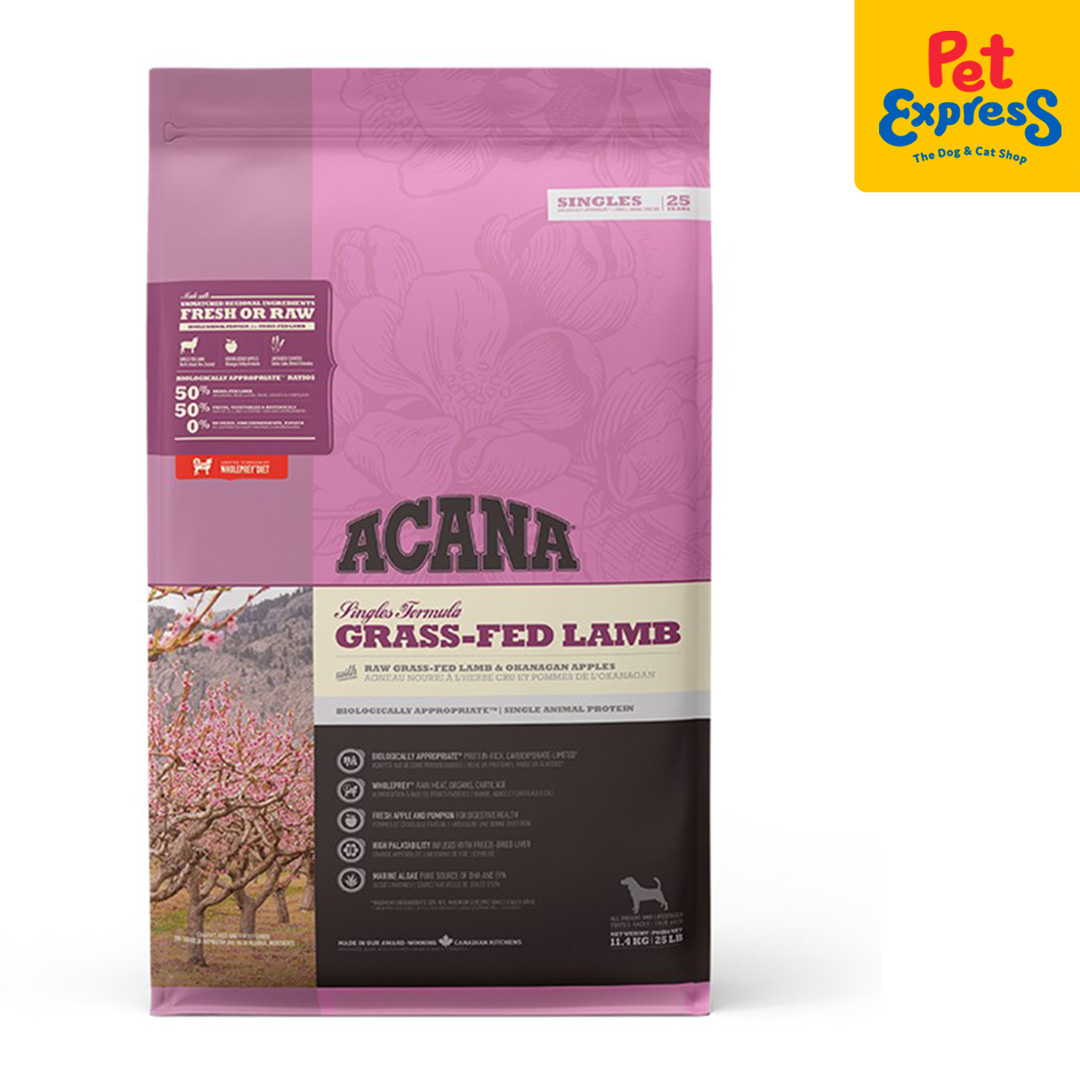 Acana Grass Fed Lamb Dry Dog Food 11.4kg