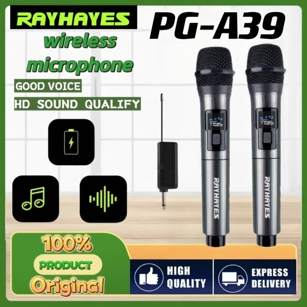 professional Wireless microphone dual handheld. Professional