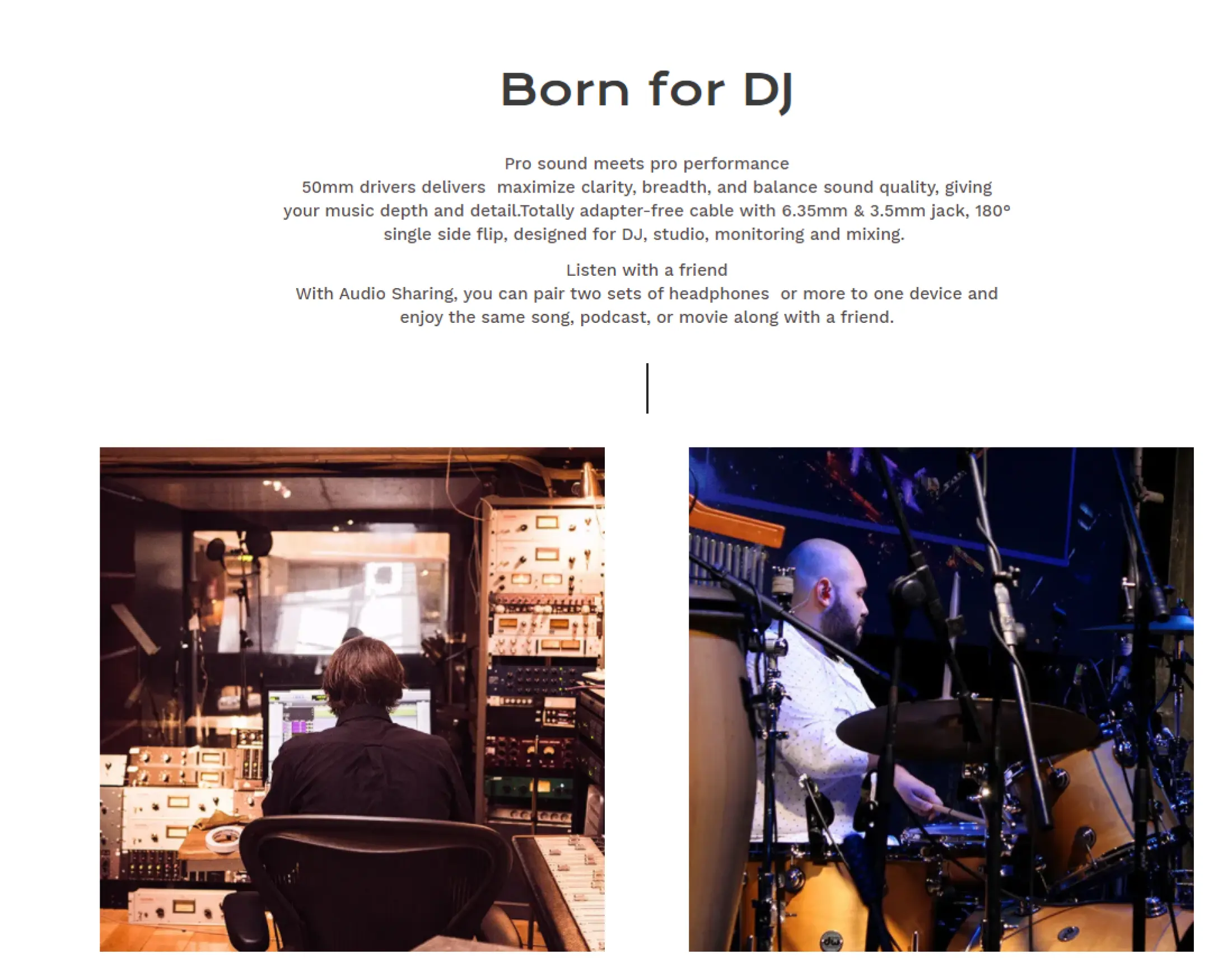 studio pro born for dj