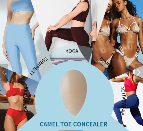  Camel Toe Concealer Safe Silicone Anti Camel Toe Leggings  Secret Pads Reusable Traceless Adhesive Camel Toe Pads for Women  Leggings,Yoga Pants， Bikini，Swimsuit (M) : Health & Household