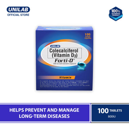 Forti-D 800IU 100 Tablets