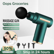 Portable Handheld Muscle Massage Gun - Relax and Rejuvenate
