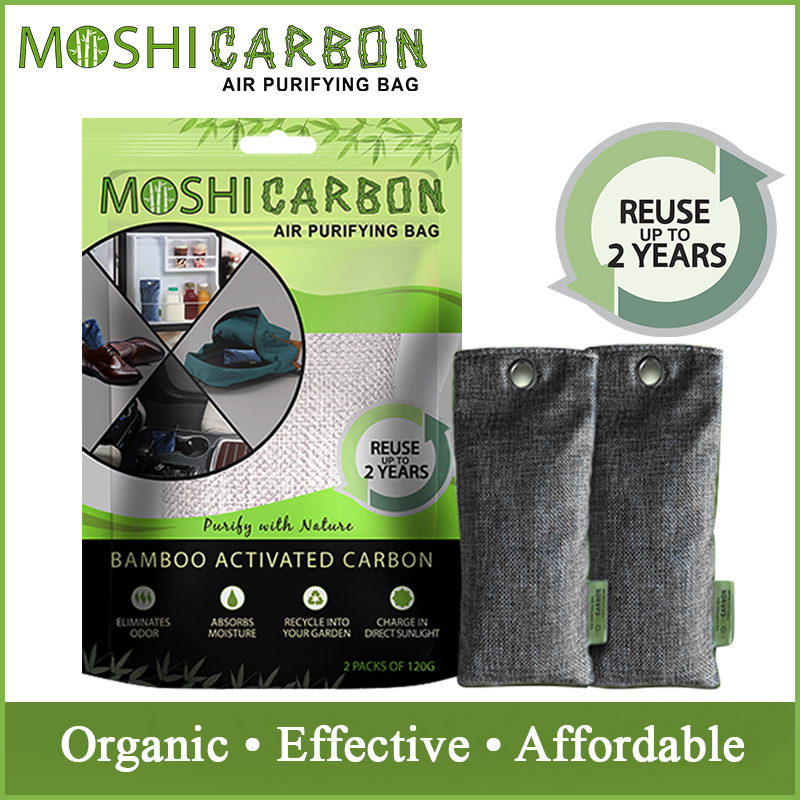 Moshi Carbon Air Purifying Bags - Odor Eliminator