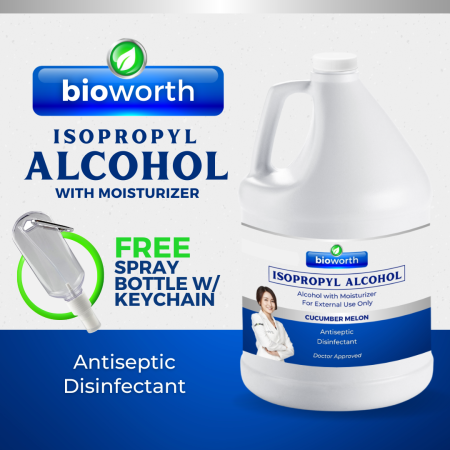 Bioworth Isopropyl Scented Alcohol with Moisturizer - Cucumber Melon