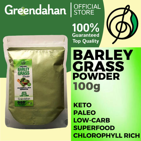 Greendahan Organic Barley Grass Juice Powder - Unsweetened, NON GMO