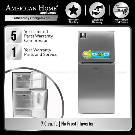 American Home 7.0 cu. ft. Inverter Refrigerator - ARTM-INV717