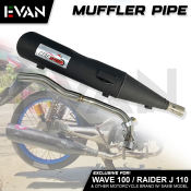 EVAN.ph 1 Set Muffler Pipe For Wave100 /SYM Motorcycle