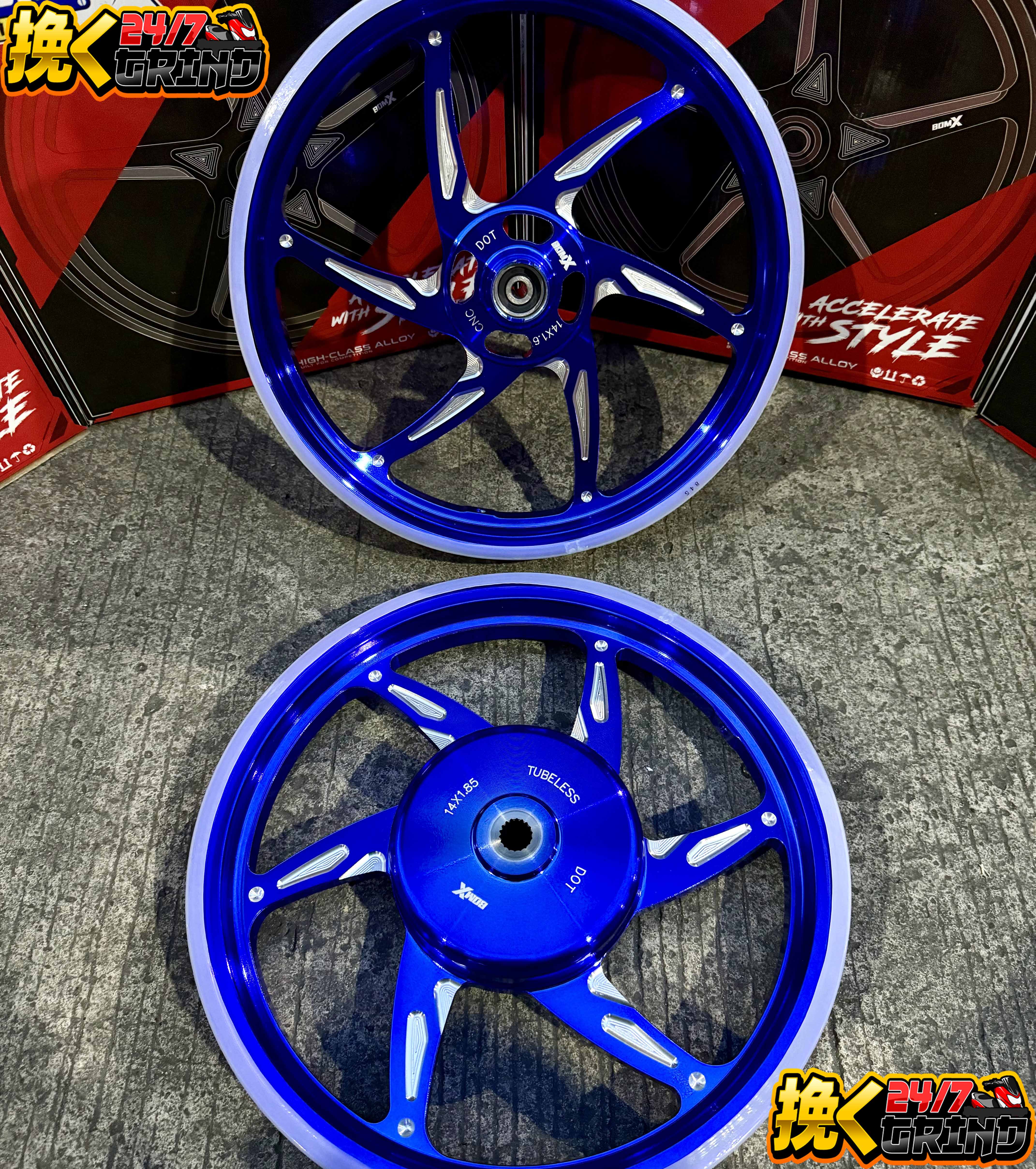 BOM X CNC MAGS DRACO For Yamaha Mio Sporty | Lazada PH