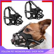 Comfortable Adjustable Dog Muzzle for Medium Dogs - Reflective Durable