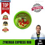 Zynergia Express Rub - Body Pain Relief and Aromatherapy