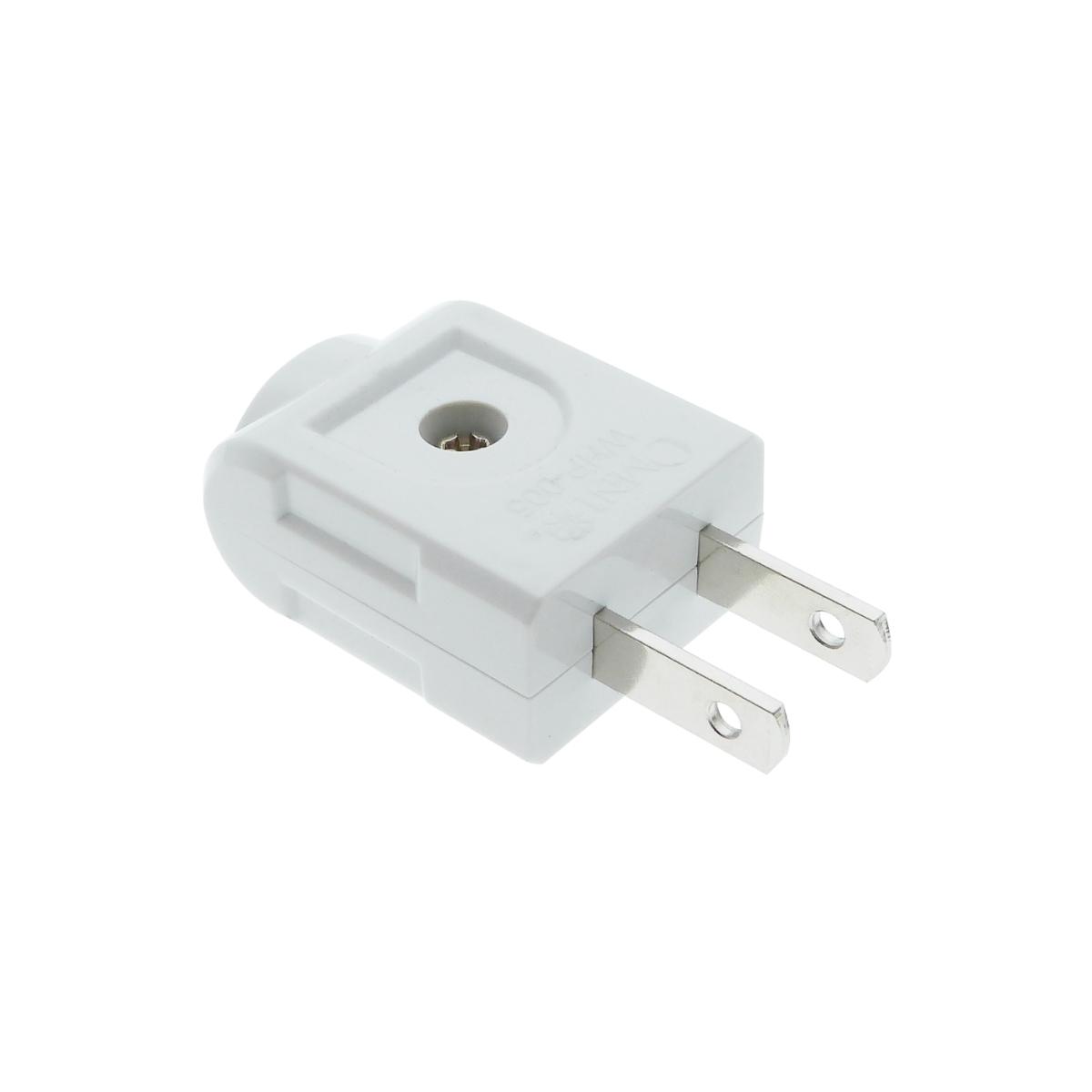 BRUFER 3 Prong Electrical Plugs 10 Pack - 125V 15A Heavy Duty Male Power Cord Ends