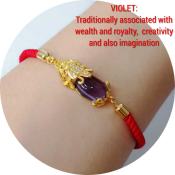 TY Jewelry Piyao Birthstone Red String Bracelet - Women's Accessories