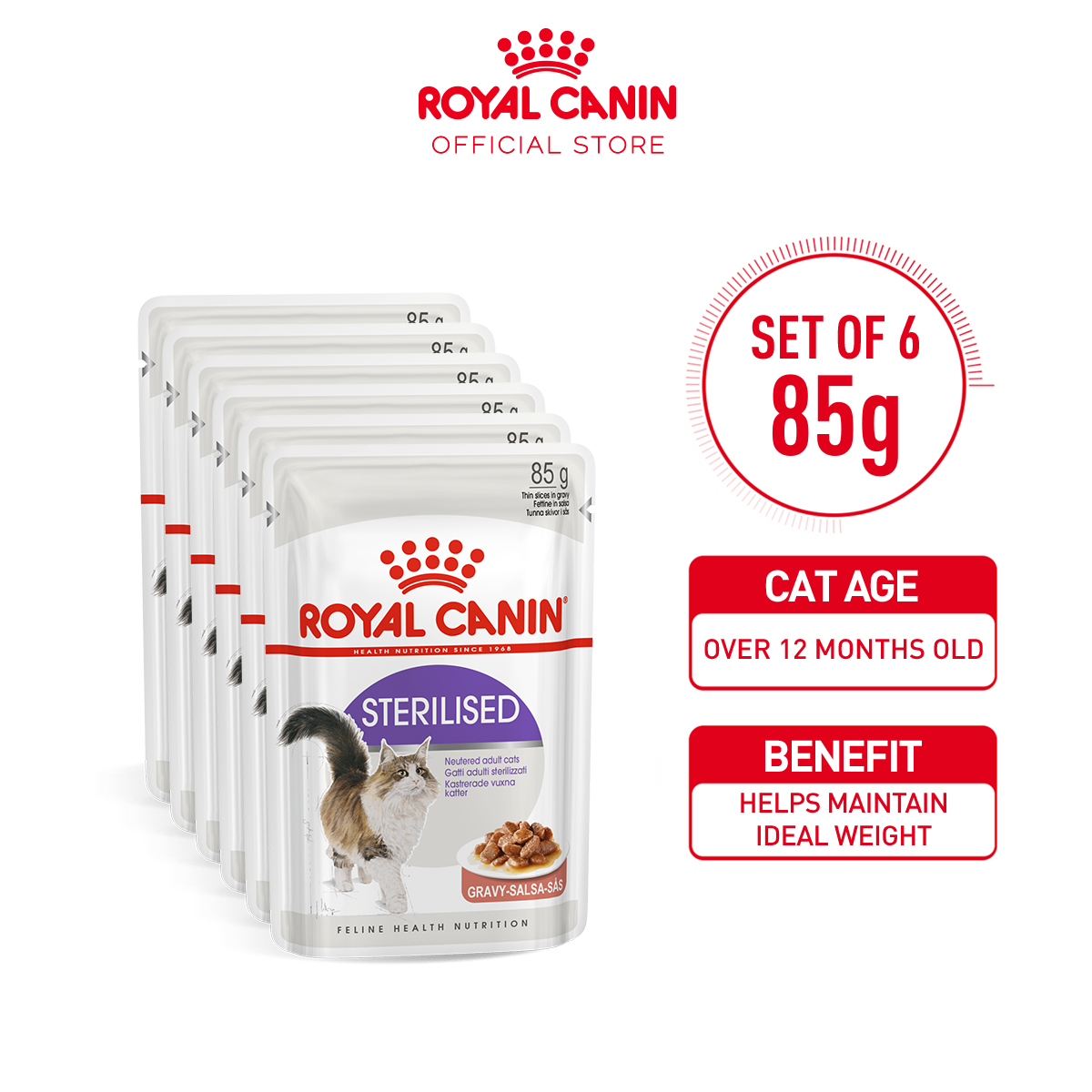 Royal Canin Sterilised 37 (4kg) Adult Dry Cat Food Feline Health