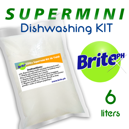 BritePH Dishwashing Supermini DIY KIt