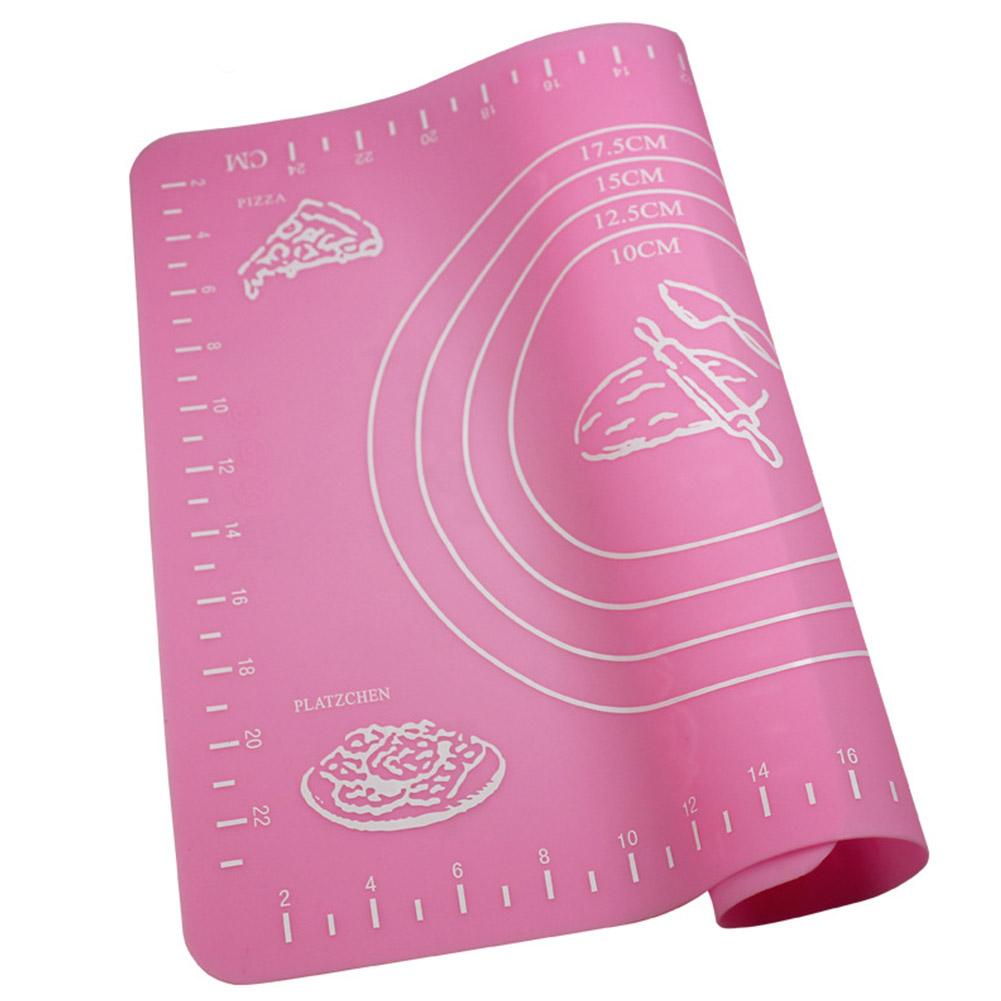 Silicone Baking Mat Flour Rolling Scale Mat Kneading Dough Pad