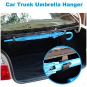 2 Pcs Car Trunk Umbrella Holder Rear Bonnet Clip Hook Towel Hanger