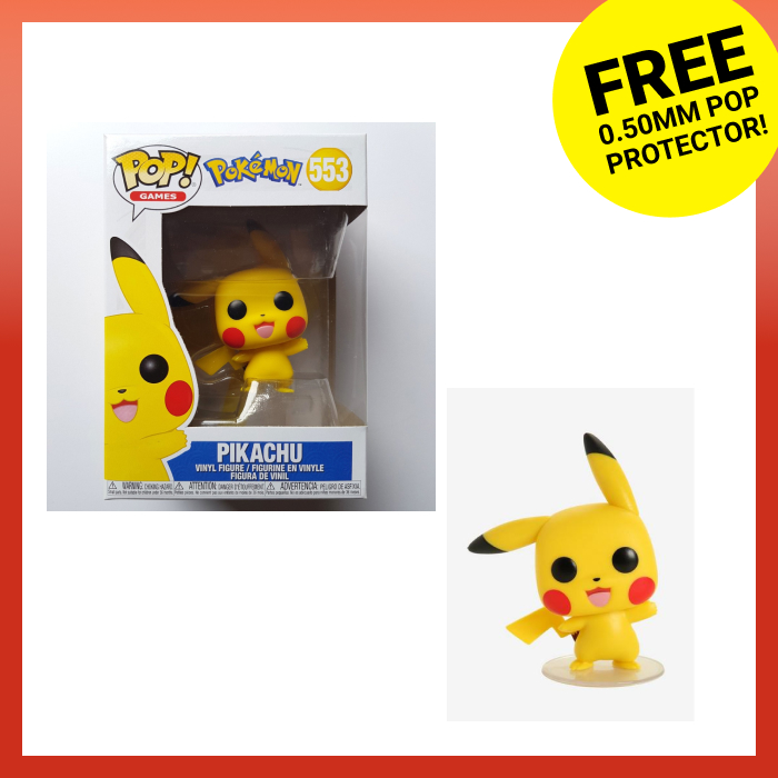 Funko Pop! Games Pokemon Pikachu Waving Figure #553