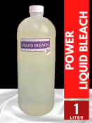Power Liquid Bleach 1L: All-Purpose Laundry Whitener (Brand Name: Chlorox