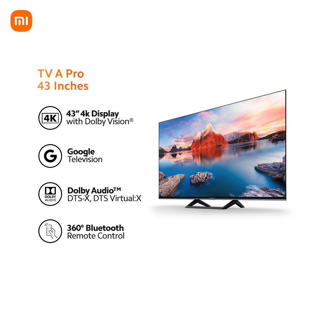 Xiaomi TV A Pro 32 inch Full HD Dolby Vision Google TV Dolby Audio