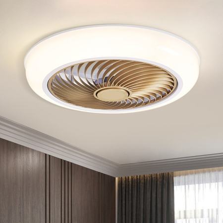 Invisible Bedroom Ceiling Fan with Silent Light (Brand Name: SilentAir)