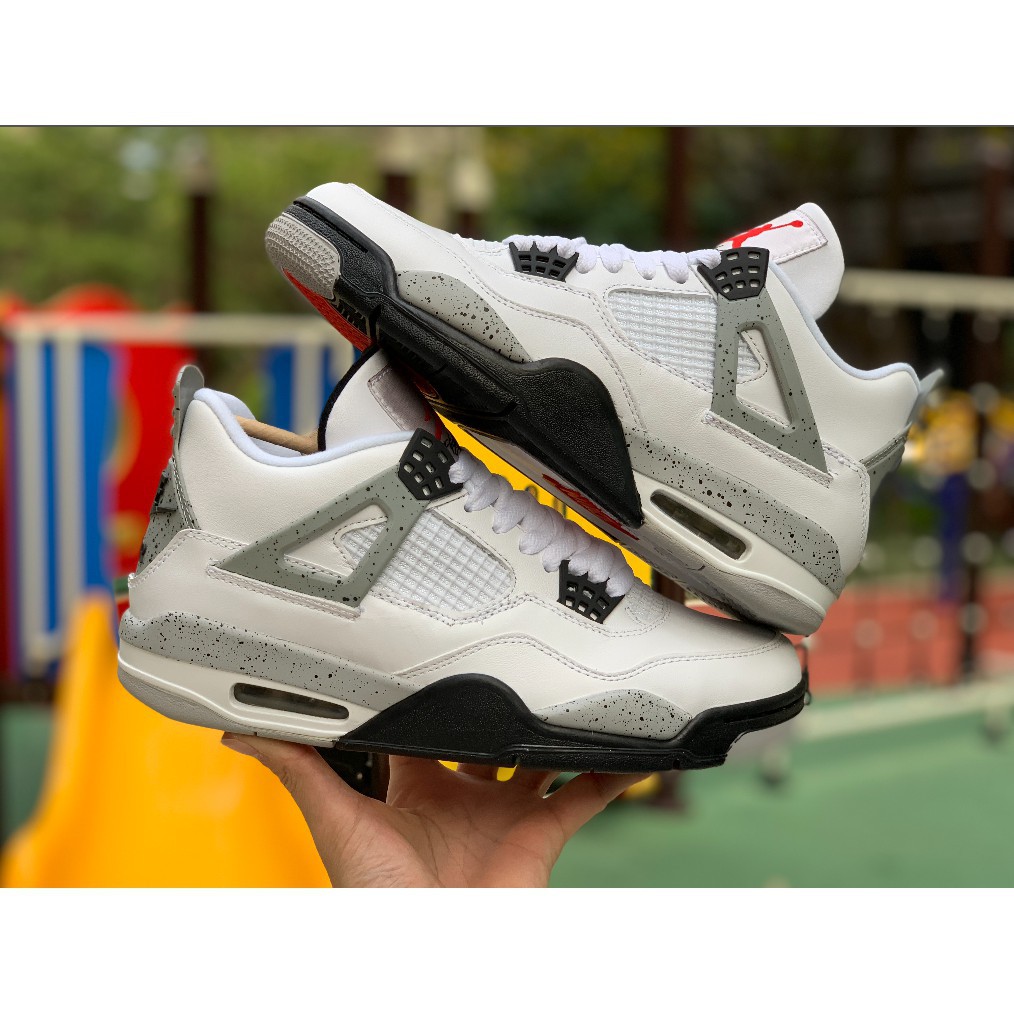 NIKE Jordan 4 White Cement Classics Men 