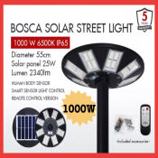 BOSCA 1000W Solar Garden Light with Remote Control Sensor