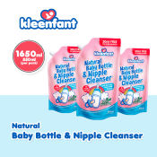 Kleenfant Baby Bottle Wash Refill Pack, Natural Cleanser