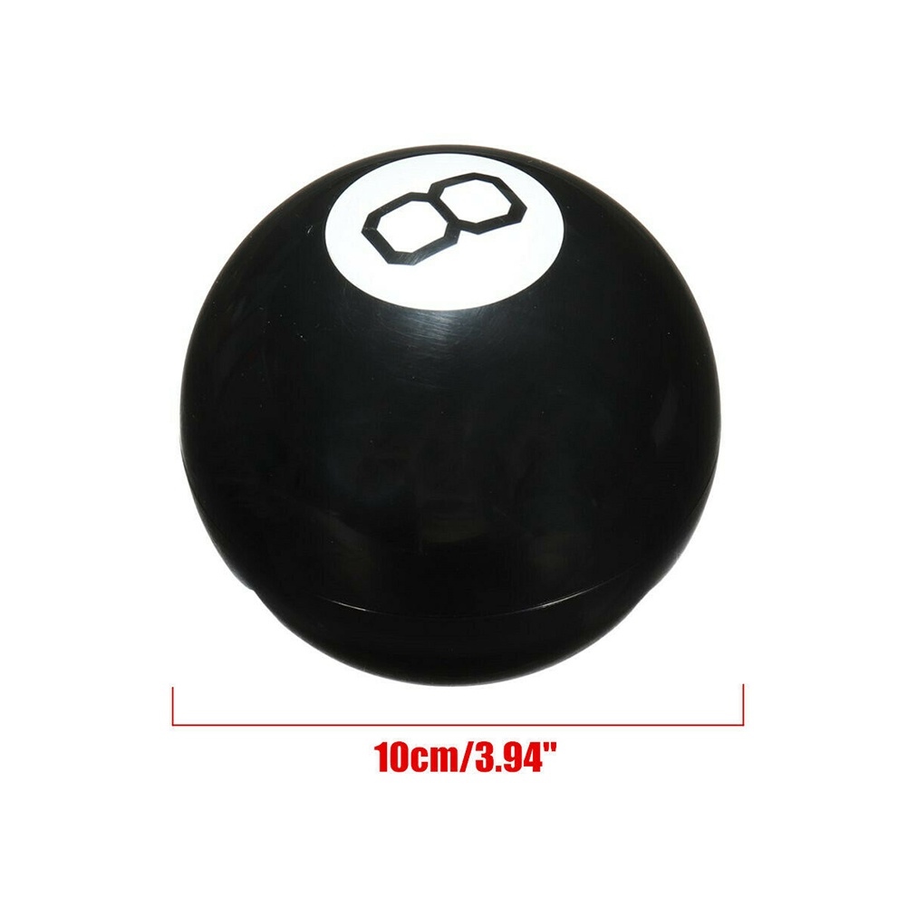 Black 8 magic props 10CM Magic Ball profezie Magic Ball Black 8 Magic Props  nuovi strani giocattoli regalo - AliExpress