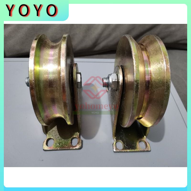 Heavy Duty Pulley/ Gate Roller 1. 2inch, 2inch, 2.5inch , wheel diameter 1pc V/ U groove