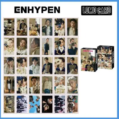 KPOP LOMO CARDS 30 PIECES SEVENTEEN Blackpink TXT EXO Enhyphen TREASURE BTS (4)
