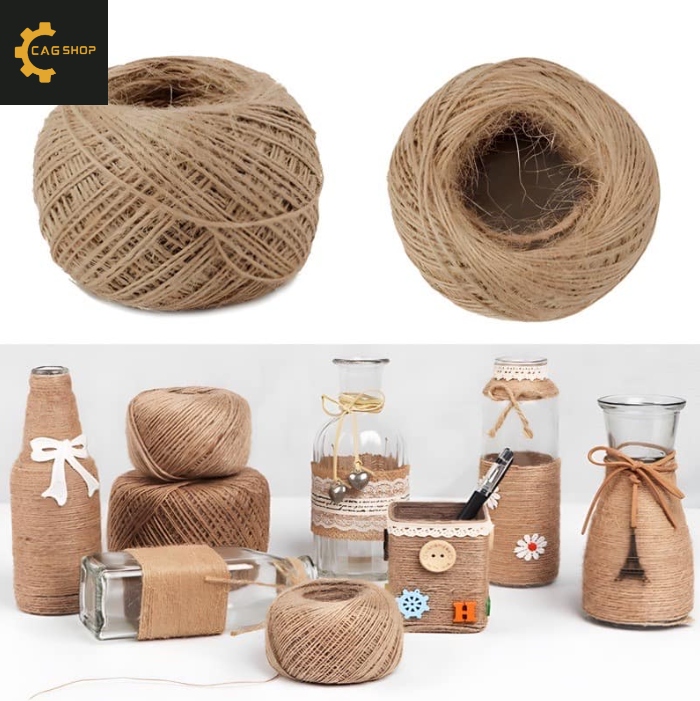 10/25/50 meters 2mm Jute String Rope for hang tags, gift tags, DIY  decoration, Invitation, Birthdays