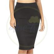 Pencil Skirt Below the Knee Stretchable High Elasticated Waist