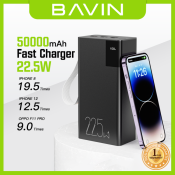 BAVIN Super Fast Charging Powerbank with Large Battery Capacity