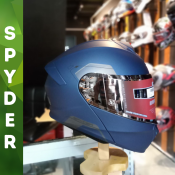 SPYDER FORCE pd 7001 MS modular dual visor helmet kbh