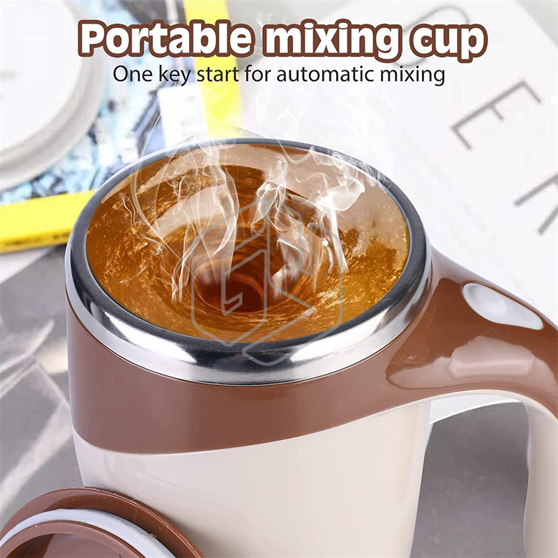 Jytue Self Stirring Mug, 380ml Self Mixing Coffee Cup Rechargeable