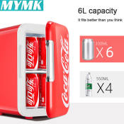 MYMK Mini Inverter Car Refrigerator - 4L