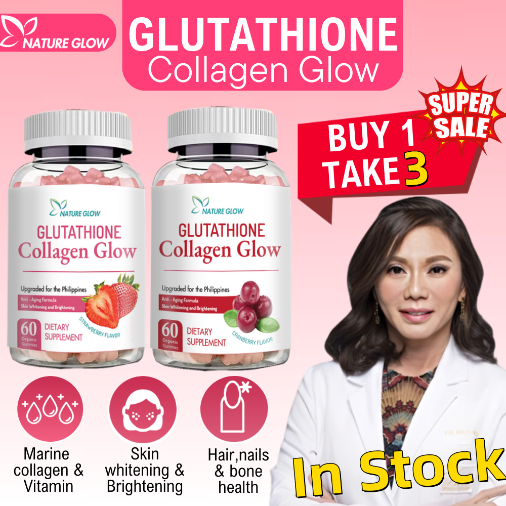 Nature Glow Glutathione Collagen Gummies - Anti-Aging Whitening Skin Vitamins | Lazada Philippines Nature Glow Glutathione Collagen Gummies - Anti-Aging Whitening Skin Vitamins | Lazada Philippines