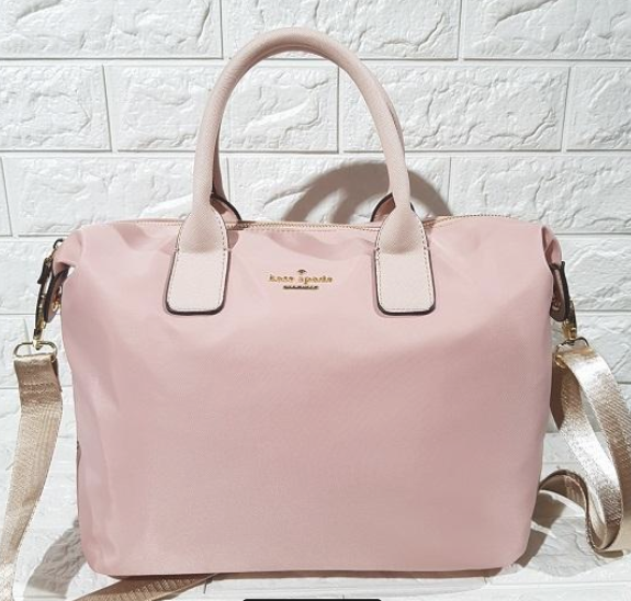 kate spade light pink tote